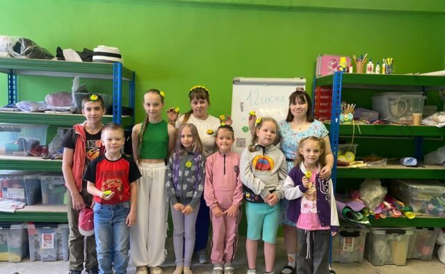 Мастер класс «Одуванчик в руке»